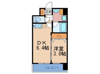 間取図 ディームス御幣島