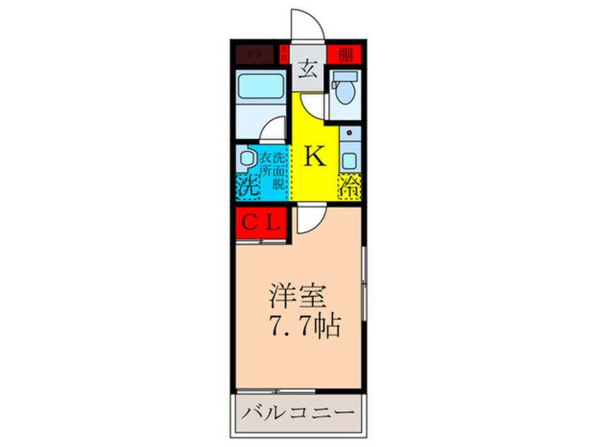 間取図 寿ＯＭパレス