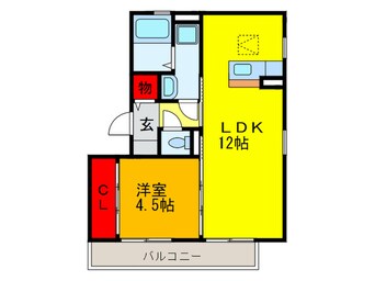 間取図 フロ－レンス宮町