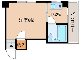 間取図 プレアール田辺