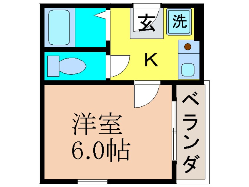 間取図 セイントヒルⅡ