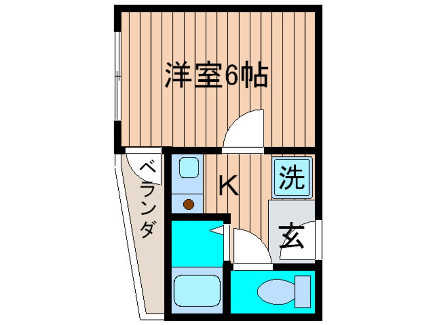 間取図 セイントヒルⅡ