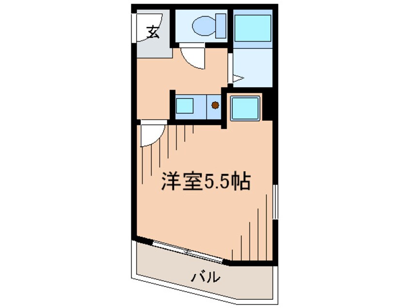 間取図 セイントヒルⅡ