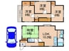 枚方市長尾谷町戸建 4LDKの間取り