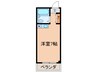 ダチロン高城 1Rの間取り