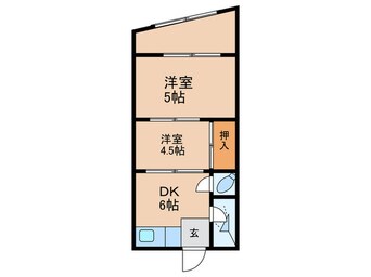 間取図 岸里マンション