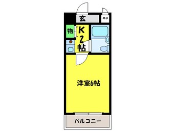 間取図 リバ－ズマンション