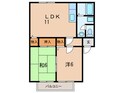ウエストコ－トの間取図