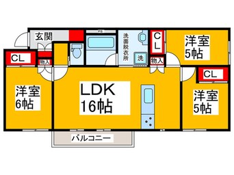 間取図 グランフォレスト千代田