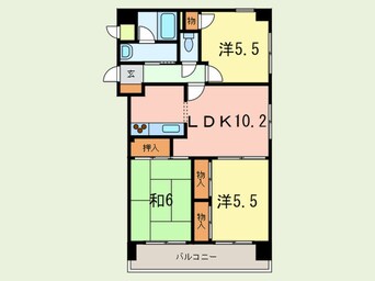 間取図 本山アネックス