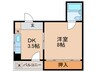 ヴィラＭ＆Ｋ 1DKの間取り