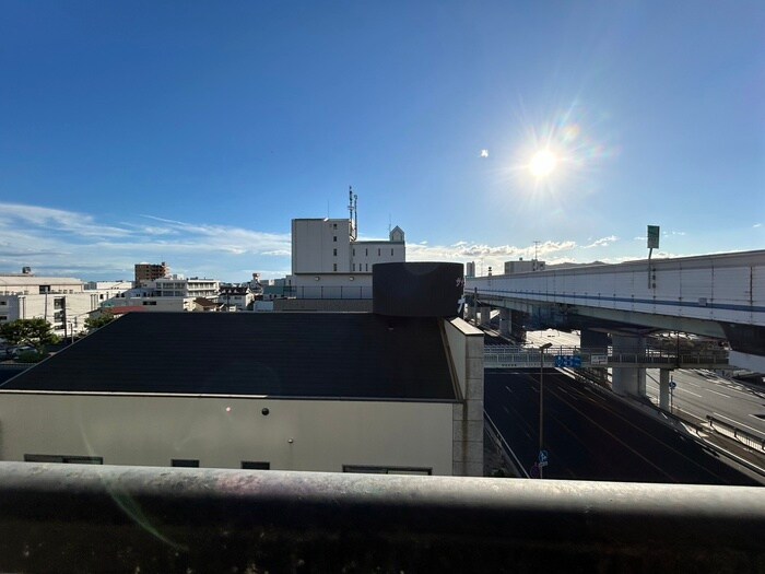 室内からの展望 パ－クプラザ鷹取