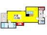 仮)F+style狭山・池尻中2号館 1Rの間取り