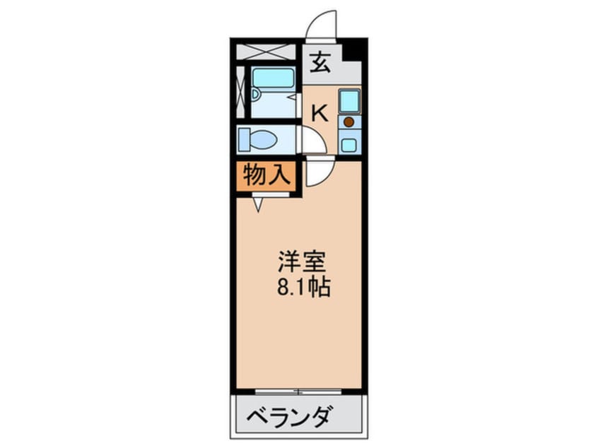 間取図 ピッコロハイツ