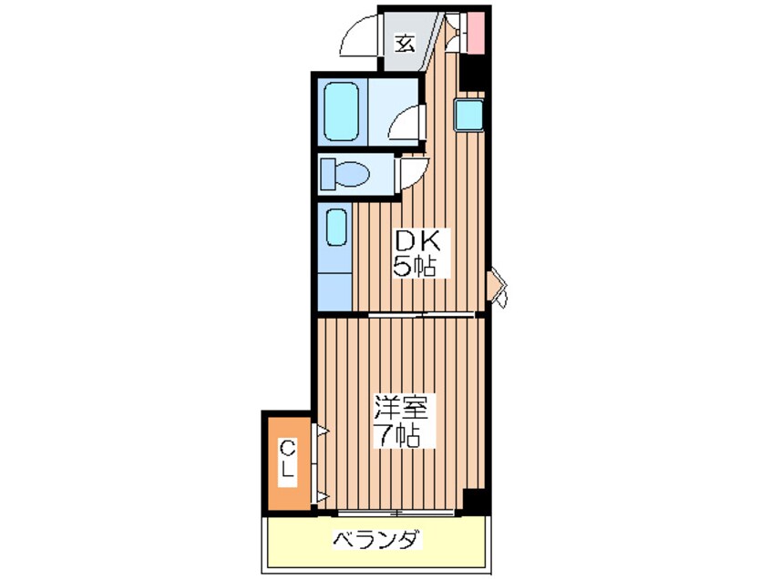 間取図 アメニティスエ