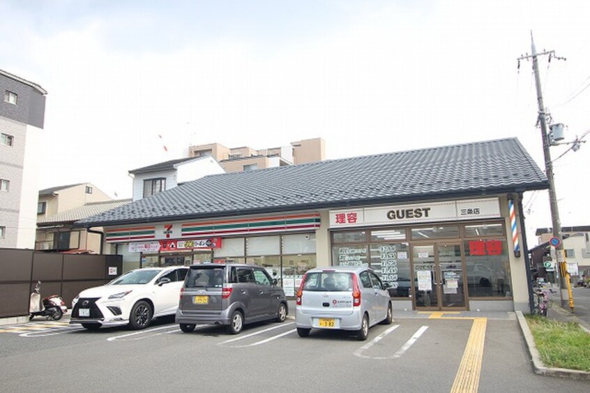 セブンイレブン京都三条通壬生神明店(コンビニ)まで180m エムハウス京都