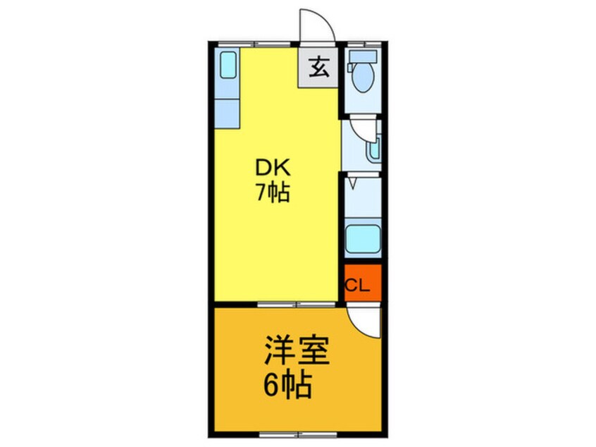 間取図 タイガ－スマンション