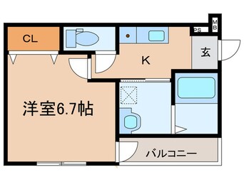 間取図 フジパレス尼崎東園田WEST