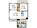 仮)グランシュ長岡京の間取図