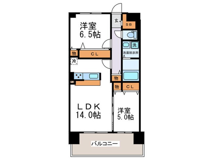 間取り図 ショウエイ靱