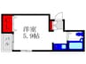ラ・クルー豊中本町 1Rの間取り