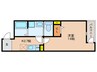 仮)REGIES塚本 1Kの間取り