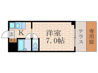 間取図 パレセゾン桃山