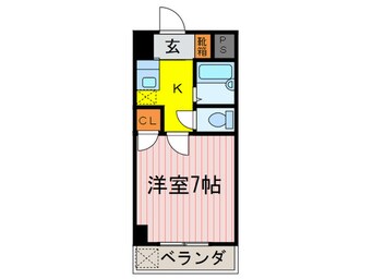 間取図 パラーシオ聚楽