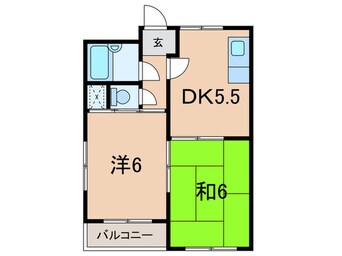 間取図 北垣マンション