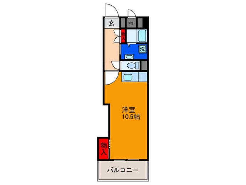 間取図 昭和エクセルビュ－東大阪