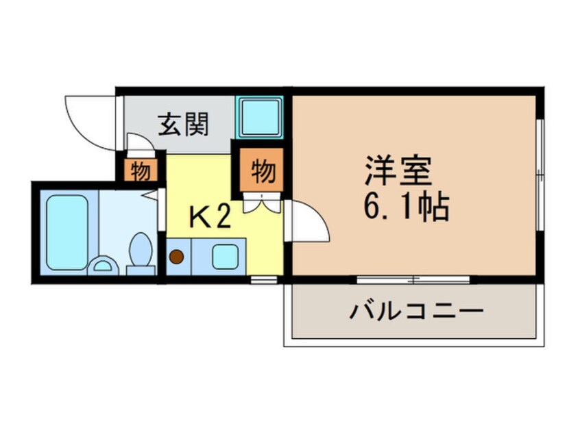 間取図 アメニティ植野