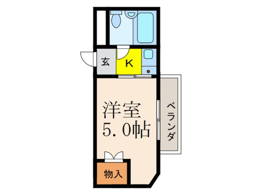 間取図 山崎第８マンション