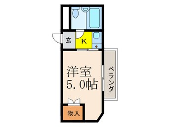 間取図 山崎第８マンション