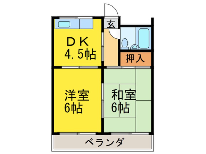 間取図 センチュリープラザ