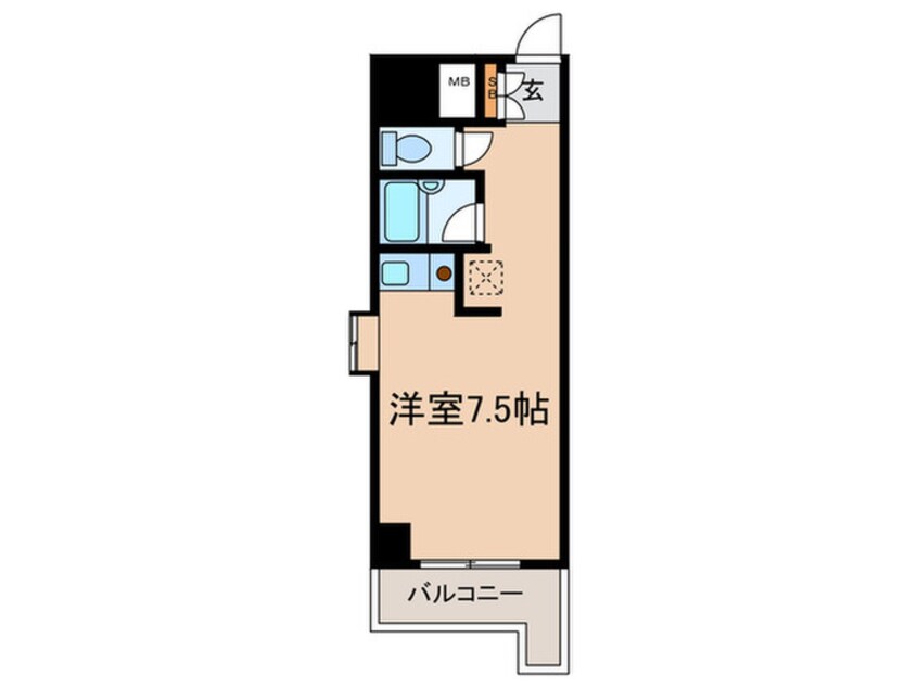 間取図 ヴェルテスＩＫＥＭＯＴＯ