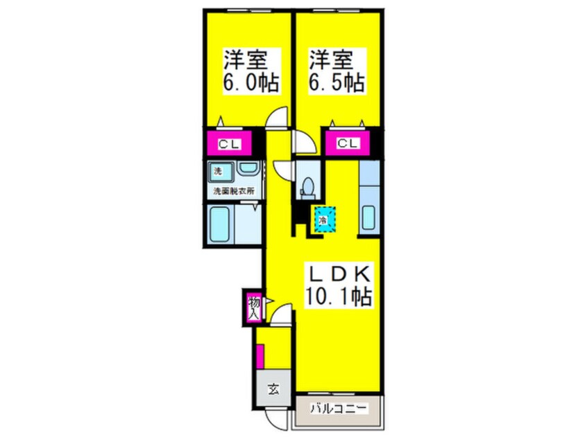 間取図 グランパーク