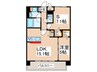 仮）港区市岡1丁目プロジェクト 1LDK+Sの間取り