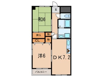 間取図 矢島ハイツ
