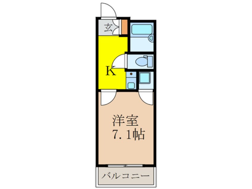 間取図 ヴェローノ新大阪南