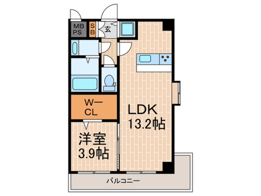 間取図 スプランディッド甲子園