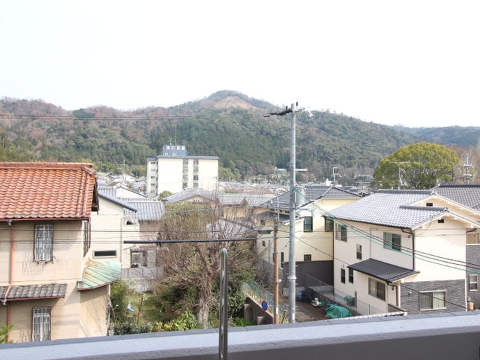 室内からの展望 銀閣寺道レジデンス