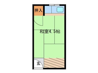 間取図 白鳩荘