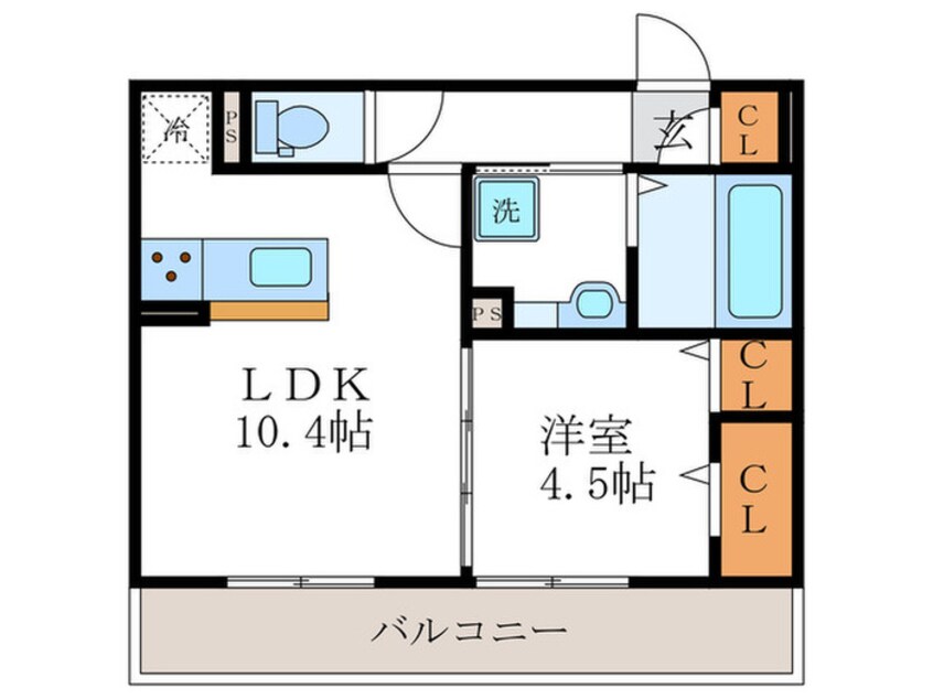 間取図 ラカーザセレーナ