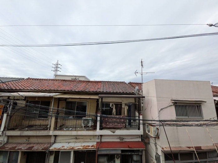 室内からの展望 大西様貸家Ⅱ
