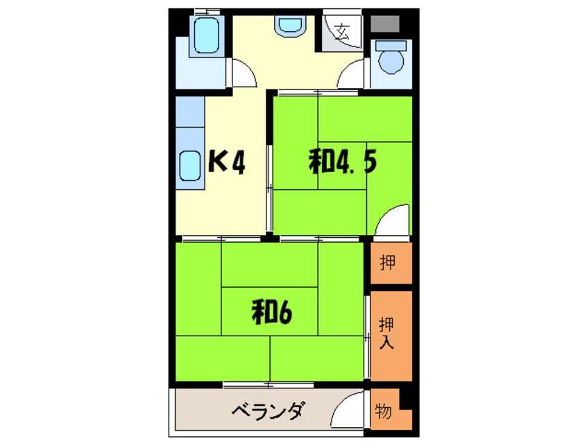 間取図 藤井マンション