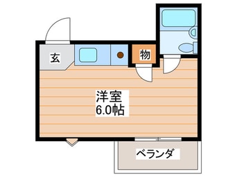 間取図 プチメゾン堀溝Ⅱ