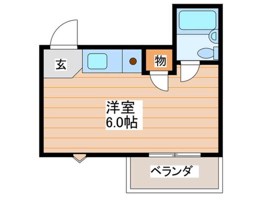 間取図 プチメゾン堀溝Ⅱ