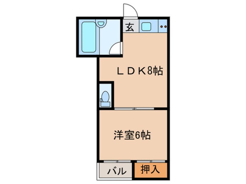 間取図 ロゼコート