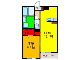 間取図 エスコンディーテ