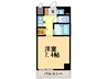 エスキ－ナ郡家 1Kの間取り